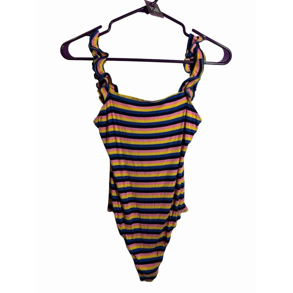 elodie womens vintage bodysuit sleeveless size small